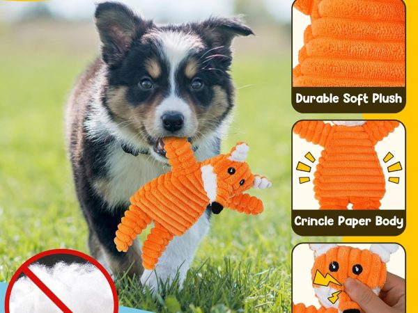 9 Pack Luxury Puppy Toys for Teething Small Dogs, Puppy Chew Toys with Cute Squeaky Dog Toys, Ball and More Rope Dog Chew Toys